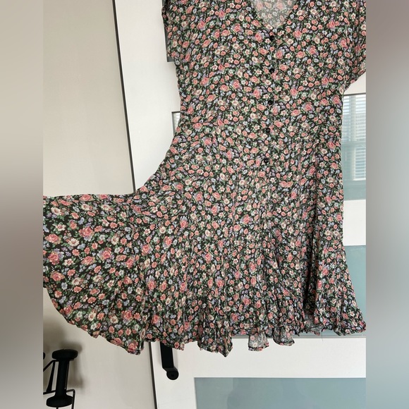 Current/Elliott flower print flowy dress - Picture 8 of 11